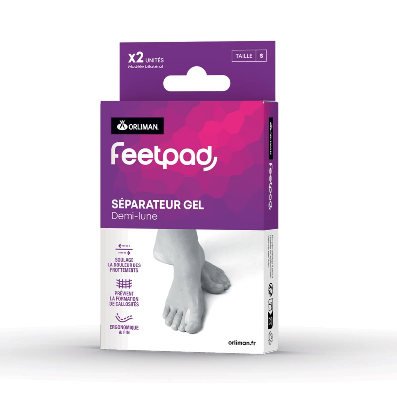 SEPAR GEL DEMILUNE FEETPAD TXL