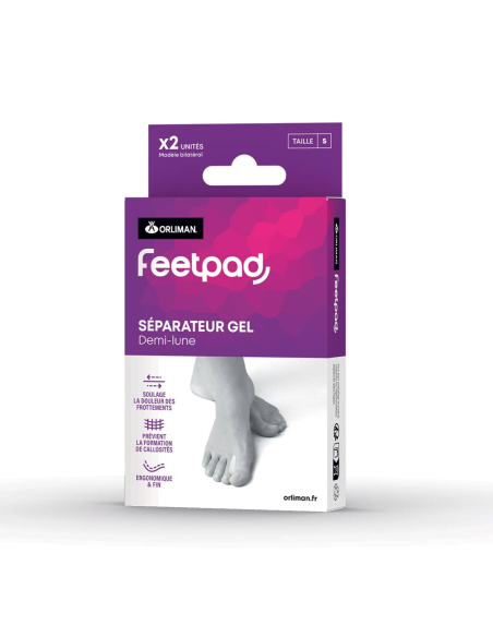 SEPAR GEL DEMILUNE FEETPAD TXL