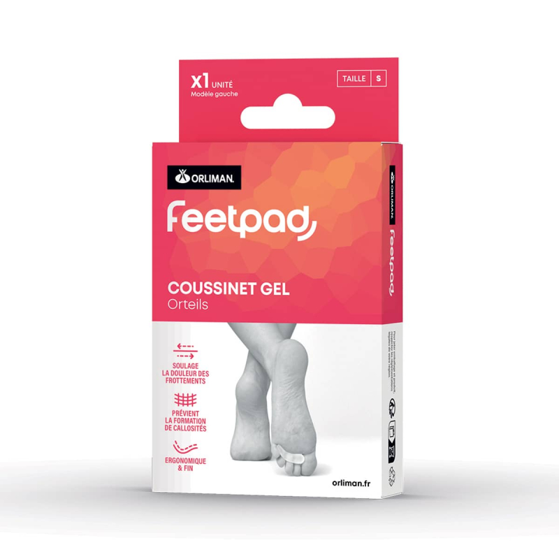 COUSS GEL ORT FEETPAD DRT TS