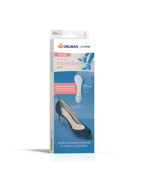 SEMELLES INVISIBLE GEL FEETPAD