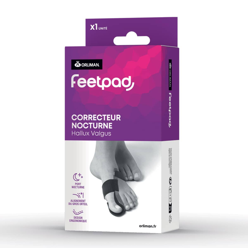 HV CORR NOCT FEETPAD DROIT TS