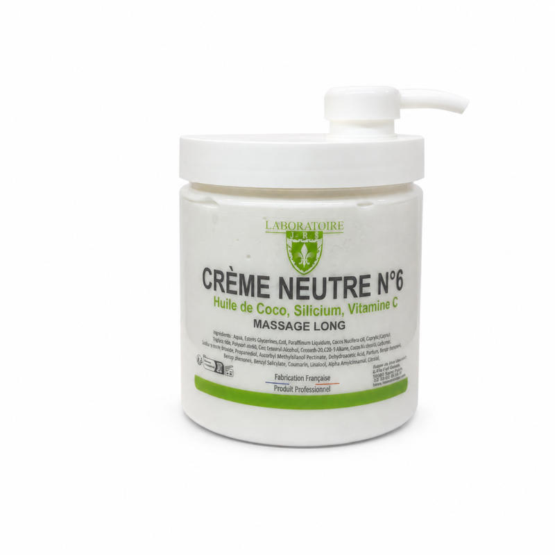 CRÈME NEUTRE N°6 500 ml pot pompe...