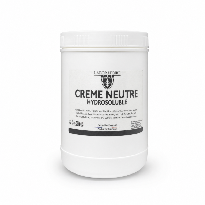 CRÈME NEUTRE HYDROSOLUBLE 1000 ml pot