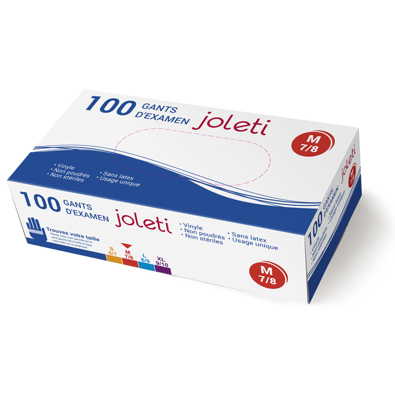 GANT VINYLE NON POUDRE T7/8 JOLETI