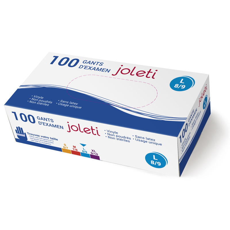 GANT VINYLE NON POUDRE T8/9 JOLETI