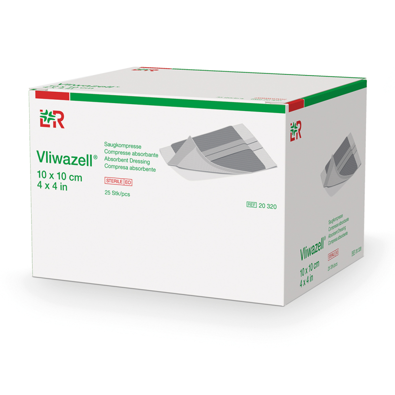 PANSEMENT VLIWAZELL NS 10X10CM SUP ABS