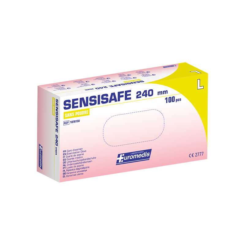 Gant d'examen en vinyle SENSISAFE...