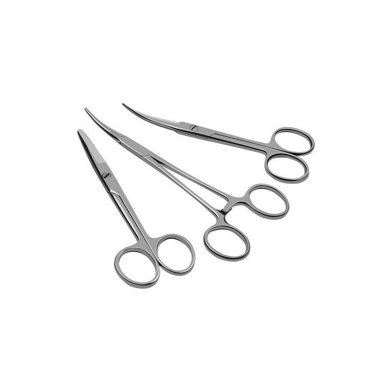 Ciseaux Iridectomie courbes 10 cm