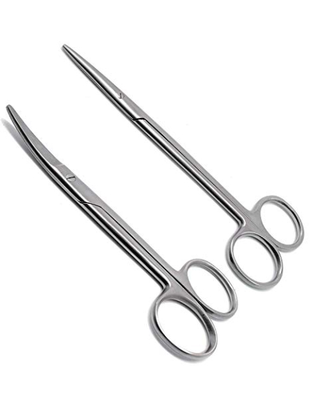 Ciseaux Iridectomie courbes 10 cm