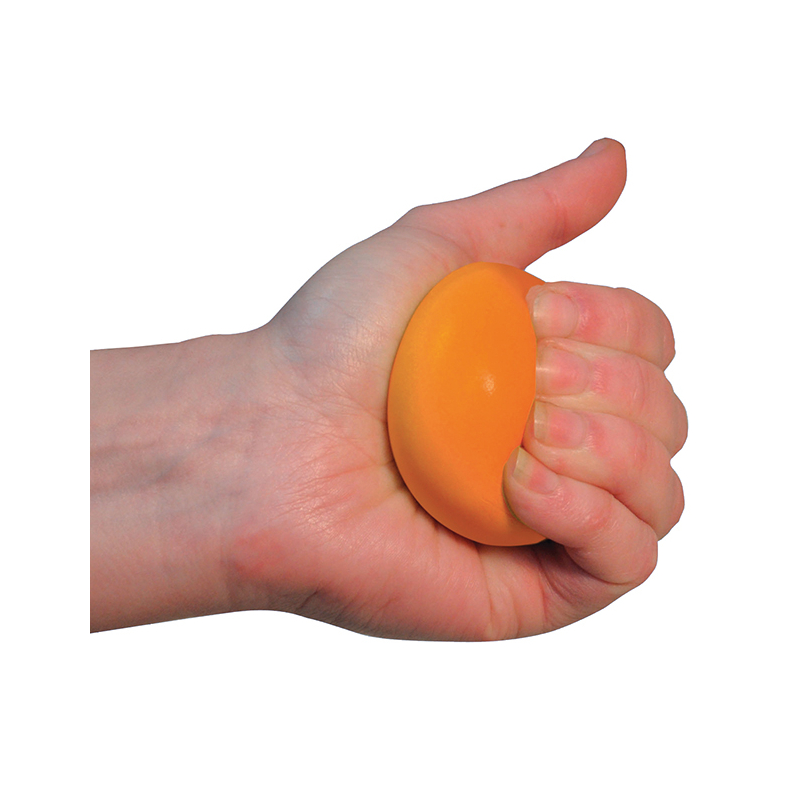 BALLE MUSCULATION MOUSSE 50MM ORANGE