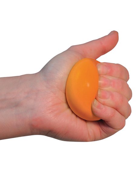 BALLE MUSCULATION MOUSSE 50MM ORANGE