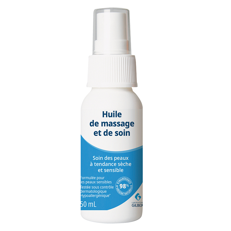 HUILE MASSAGE ET SOIN POMPE 50ML