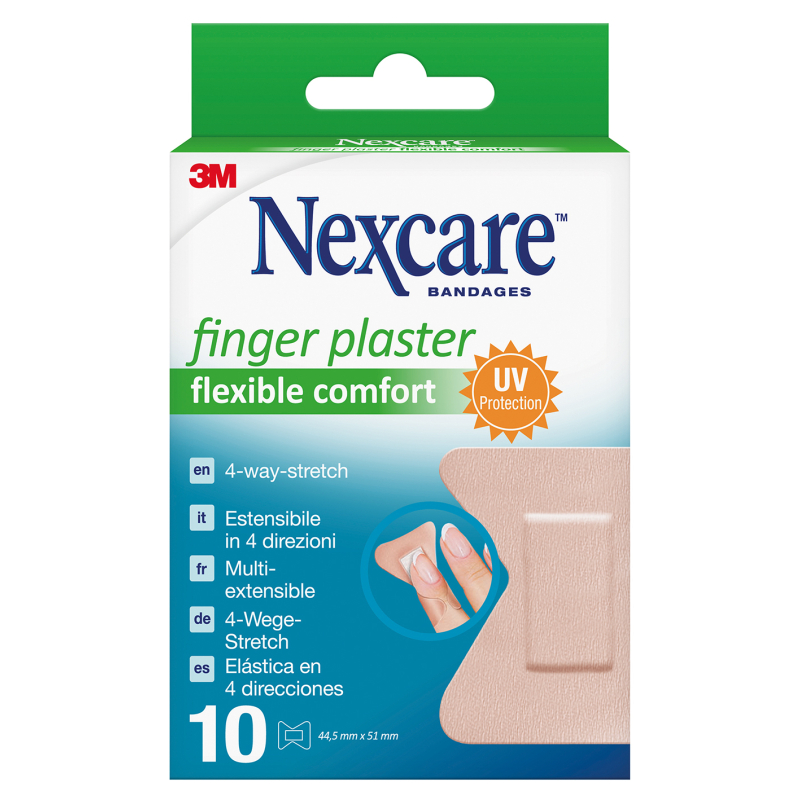 PANSEMENT NEXCARE FLEXIBLE DOIGTS BTE 10