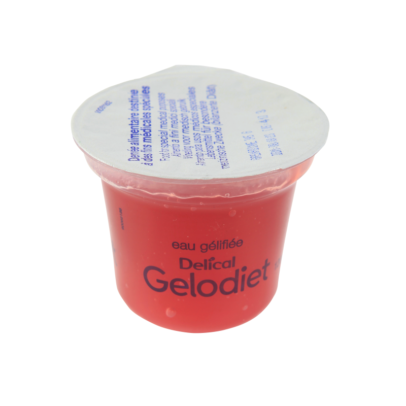 Eau Gélifiée GELODIET Saveur Grenadine
