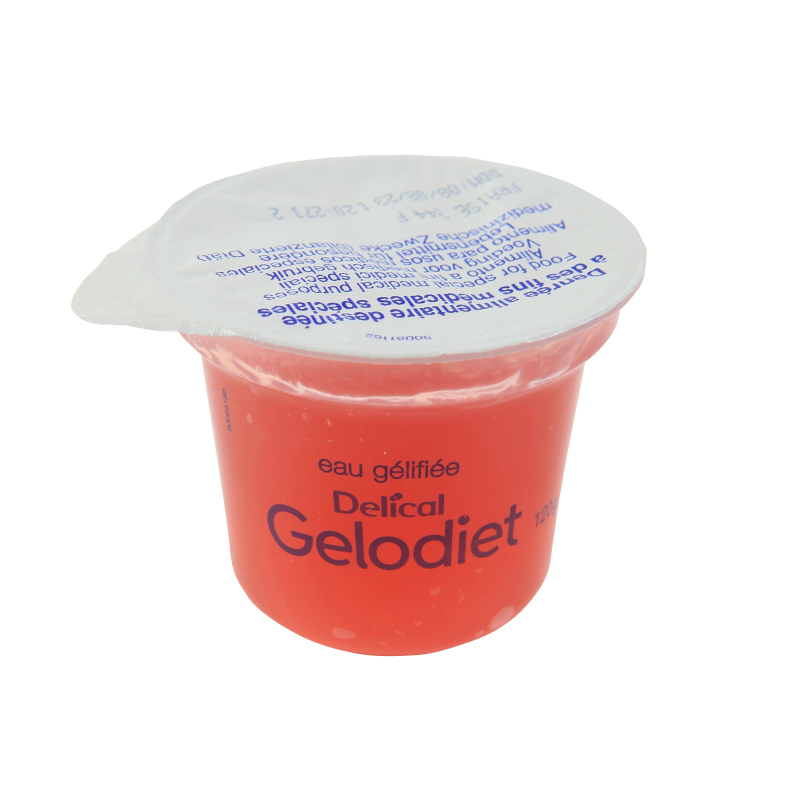 Eau Gélifiée GELODIET Saveur Fraise