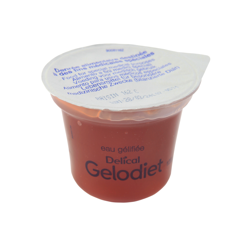 Eau Gélifiée GELODIET Saveur Raisin