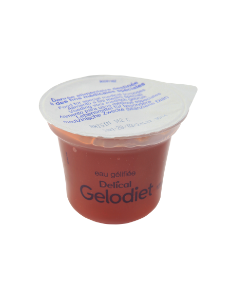 Eau Gélifiée GELODIET Saveur Raisin