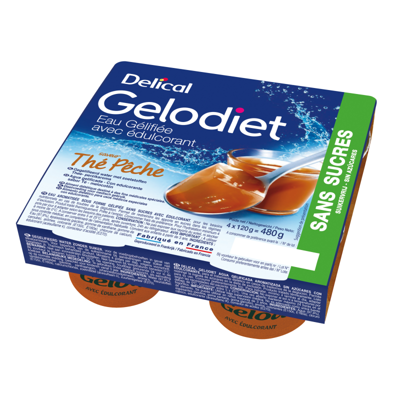 Eau Gélifiée édulcorée GELODIET...