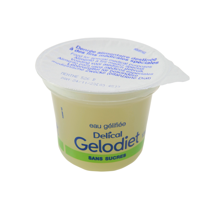 Eau Gélifiée édulcorée GELODIET...