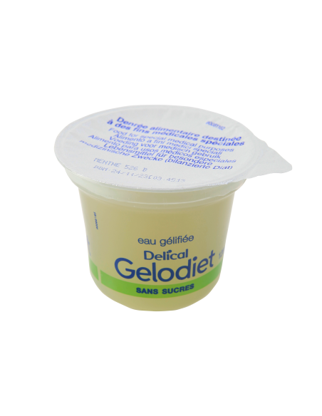 Eau Gélifiée édulcorée GELODIET Saveur Menthe