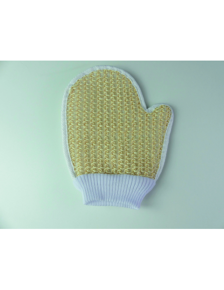 Gant de crin exfoliant
