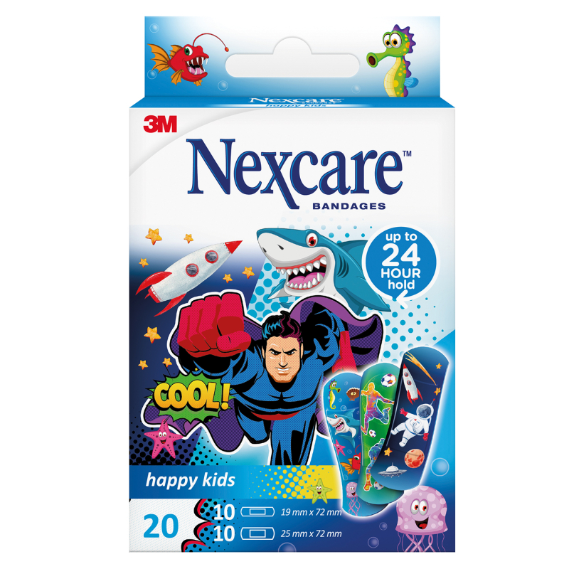 PANSEMENT NEXCARE HAPPY KIDS COOL BTE...