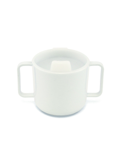 Tasse 2 anses avec couvercle