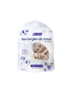 Rectangle de coton 8 x 10...