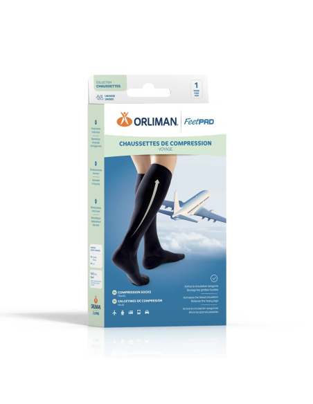 CHAUSSETTE VOYAGE FEETPAD T2