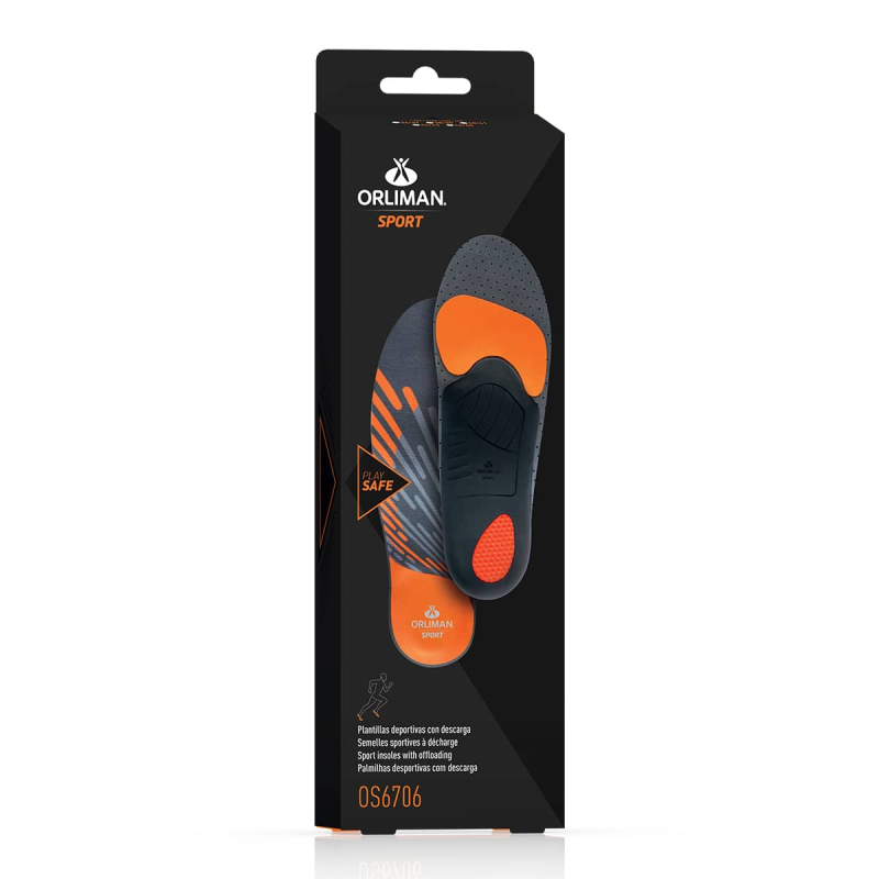 SEMELLES DECHARGE ORL SPORT T4