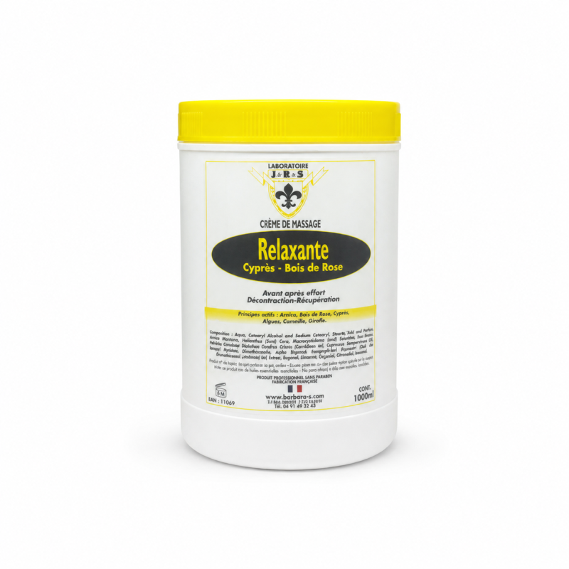 Crème Relaxante - 1 L pot