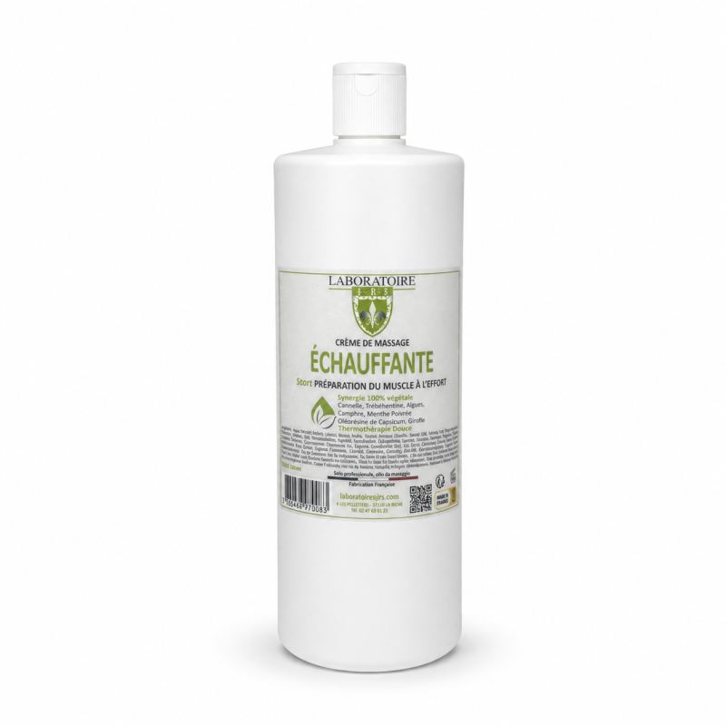 Crème Échauffante - 1 L flacon