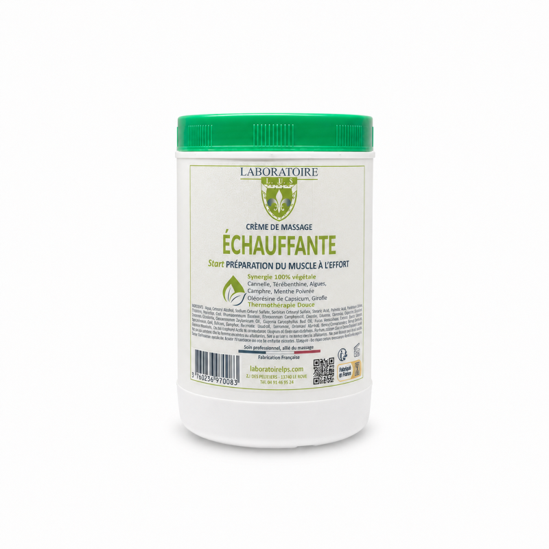 Crème Échauffante - 1 L pot