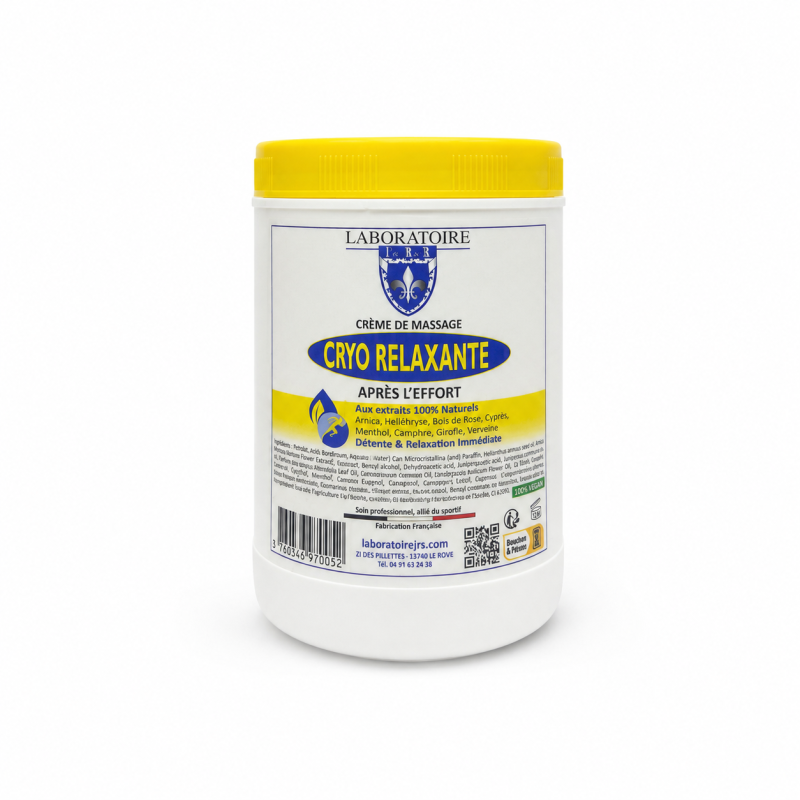 Crème Cryo Relaxante - 1 L Pot