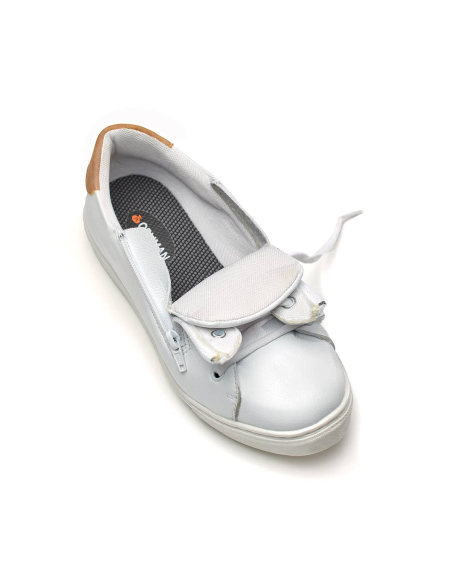 CHUT GAVRINIS CUIR CAMEL P40