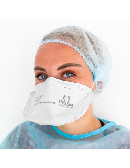 Masques chirurgicaux rose de type IIR, 50 Boîtes Auto - Clavées de 50 Unités
