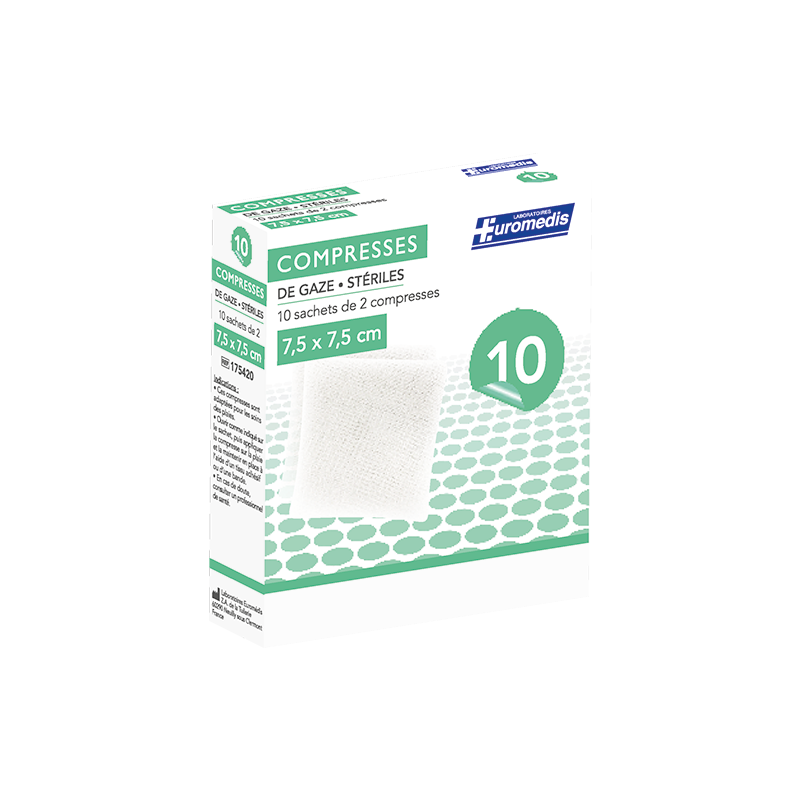 Compresses de gaze stériles LPP 17...