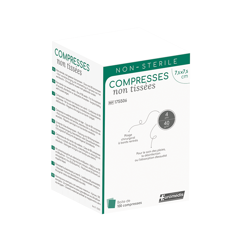Compresses non tissé non stériles 40...