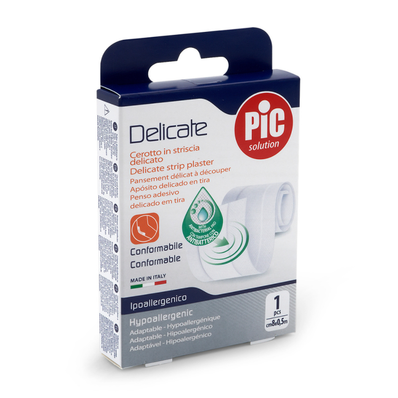 DELICATE BANDE BLANCHE 8 CM X 0,5M 1PC