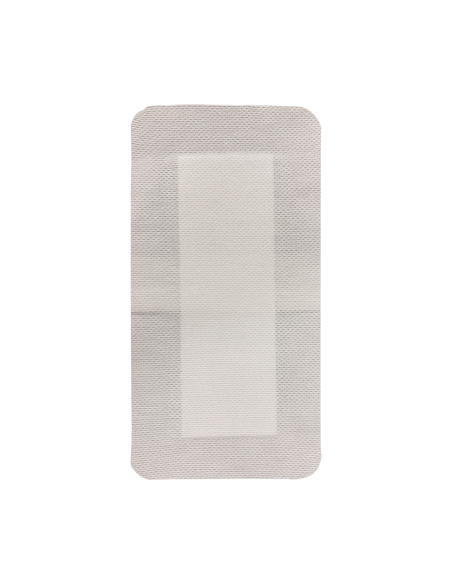 Pansement stérile en non - tissé avec compresse de gaze absorbante centrale EUROPLAIE 10 x 20 cm LPP