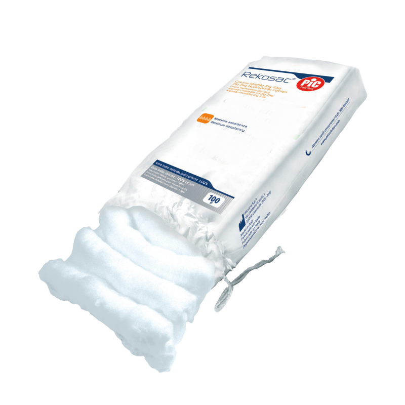 COTON HYDROPHILE REKOSAC ZIG ZAG 100G