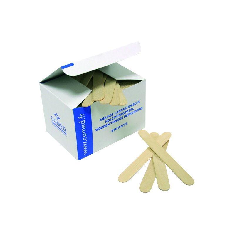 Abaisse - langues bois adulte x100