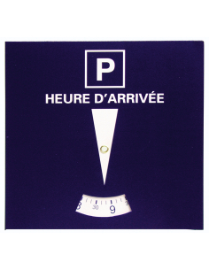 DISQUE STATIONNEMENT ZONE BLEU