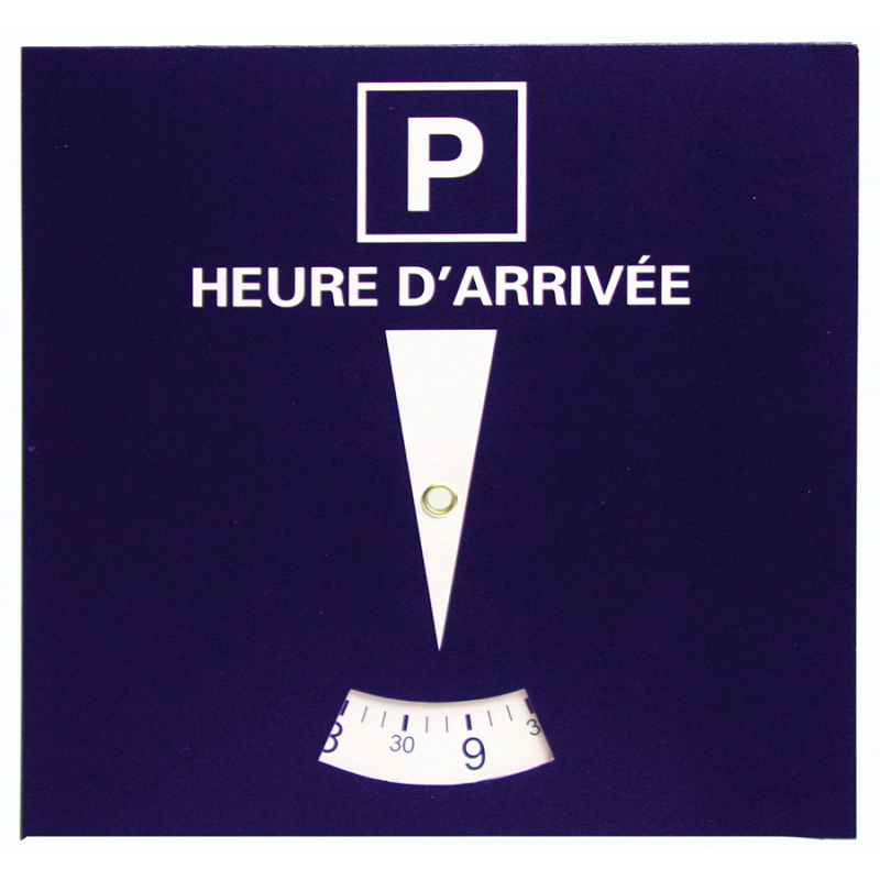 DISQUE STATIONNEMENT ZONE BLEU