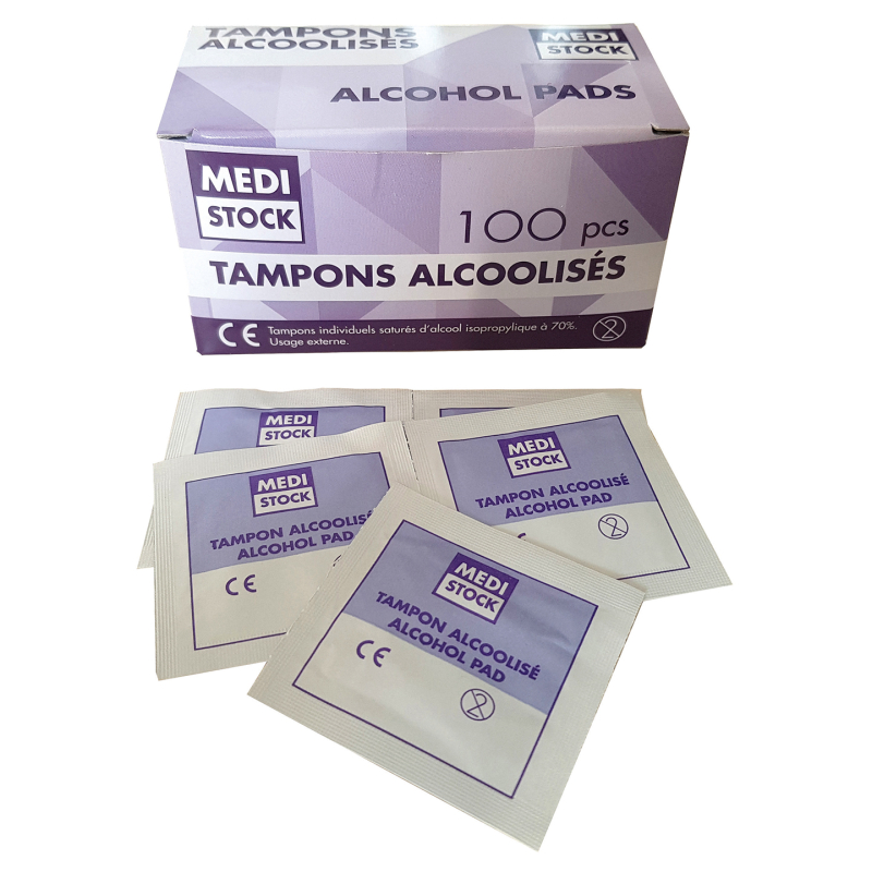 TAMPON ALCOOL 70%