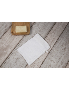 GANT TOILETTE 400GR BLANC