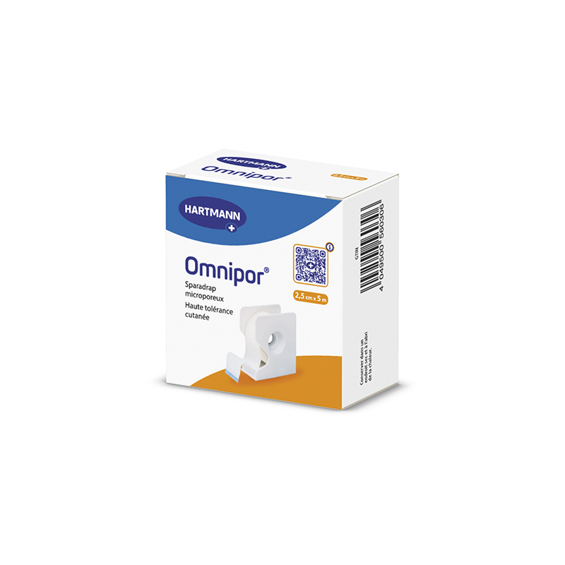 SPARADRAP OMNIPOR 2,5CMX5M LPP