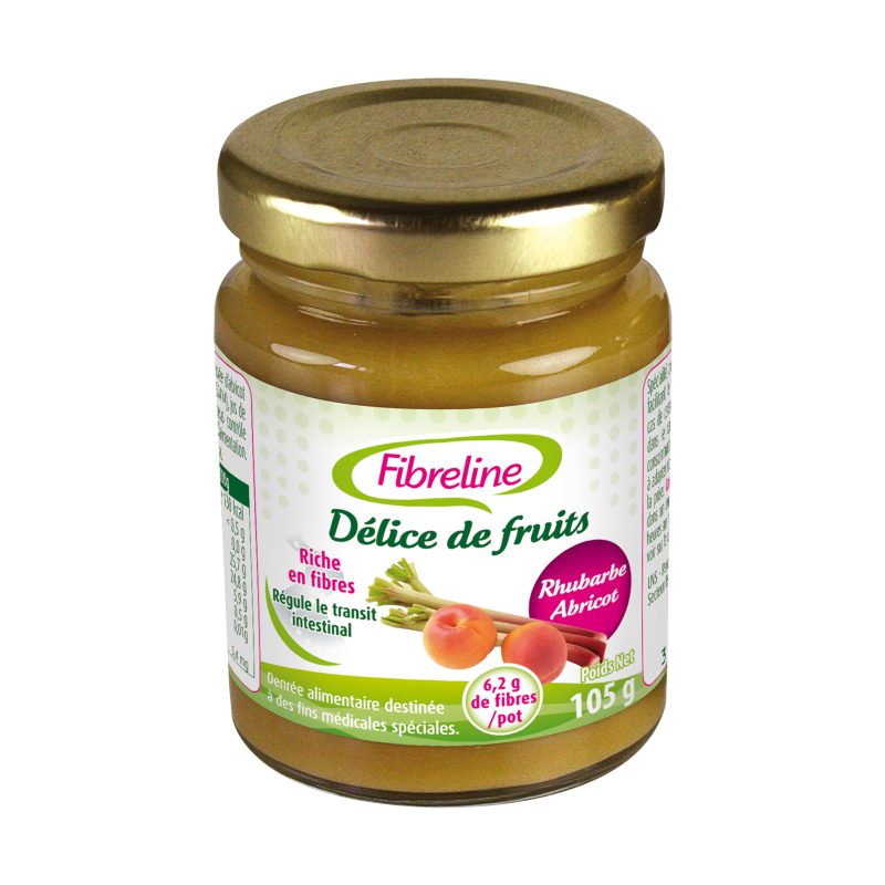 Délice de Fruits Rhubarbe Abricot -...