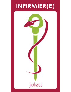 CADUCEE INFIRMIERE JOLETI