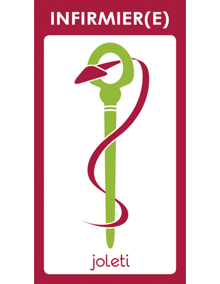 CADUCEE INFIRMIERE JOLETI